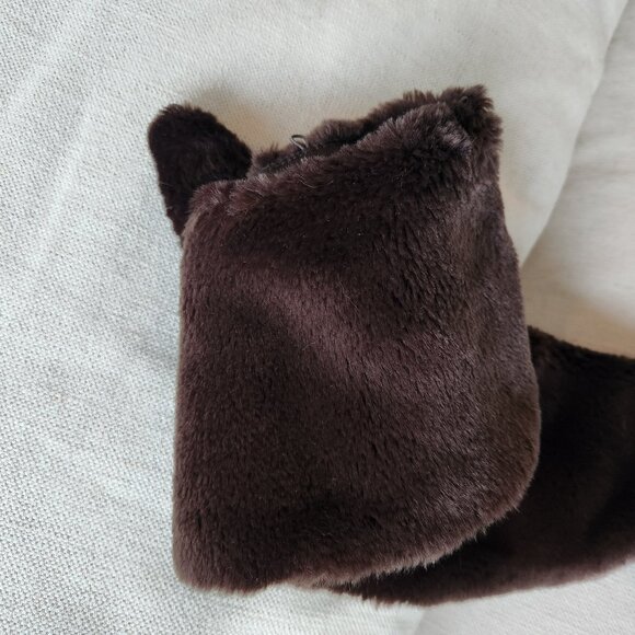 Vintage Brown River Otter Fur Collar - Picture 3 of 7